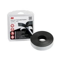 Ruban Auto-agrippant 3M SJ3540, 25mm X 2.5m, Noir ( Prix Pour 1 )