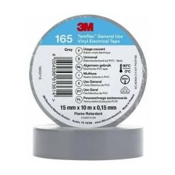 3M TEMFLEX? 165 165GY1E RUBAN ISOLANT TEMFLEX? 165 GRIS (L X L) 10 M X 15 MM 1 PC(S)