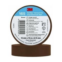 3M TEMFLEX? 165 165BR1E RUBAN ISOLANT TEMFLEX? 165 MARRON (L X L) 10 M X 15 MM 1 PC(S)