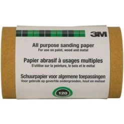 Rouleau Abrasif 3M Multi-usages Grain P120 115mmx5m