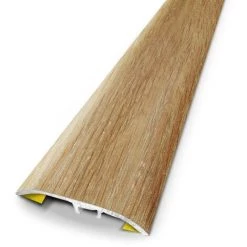 Seuil Universel 3M Aluminium Plaxé Chêne Fauve 37mm/83cm