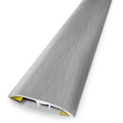 Seuil Universel 3M Aluminium Plaxé Chêne Troncé Gris 37mm/83cm