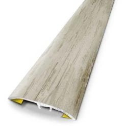 Seuil Universel 3M Aluminium Plaxé Chêne Raboté Blanc 37mm/83cm