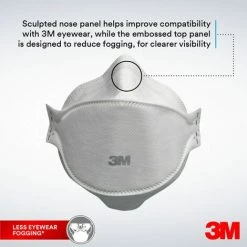 Masque Anti-poussière 3M 9320D+ Aura™ FFP2 3pcs -3M Soldes Magasin 65913695 4