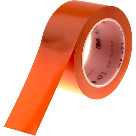 Ruban De Marquage Orange 3M Scotch 471, 50mm X 33m X 0.14mm ( Prix Pour 1 ) 3 Ruban De Marquage Orange 3M Scotch 471, 50mm X 33m X 0.14mm ( Prix Pour 1 )