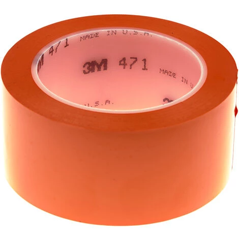 Ruban De Marquage Orange 3M Scotch 471, 50mm X 33m X 0.14mm ( Prix Pour 1 ) 4 Ruban De Marquage Orange 3M Scotch 471, 50mm X 33m X 0.14mm ( Prix Pour 1 ) – Image 2