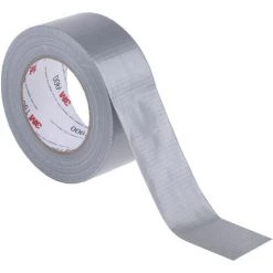 3M Ruban Adhésif Scotch 1900, Argent, Toilé PE, 50mm X 50m, 6 N/cm ( Prix Pour 1 )