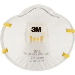 Masque Antipoussière 3M FFP2 8812C3N - 3pcs