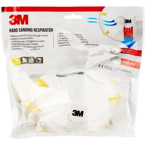 Masque Antipoussière 3M FFP2 8812C3N - 3pcs 4 Masque Antipoussière 3M FFP2 8812C3N - 3pcs – Image 2