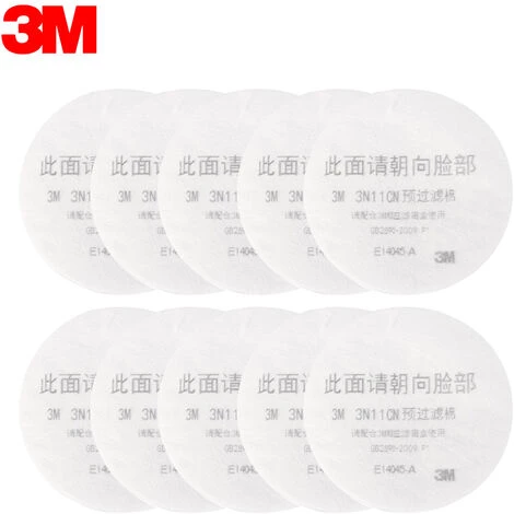 3M 3N11 Anti-poussière PM2.5 KN95 Masque Filtre Masques En Coton Insérer Un Filtre De Protection Pour Les Activités De Plein Air Protection Respiratoire 5 3M 3N11 Anti-poussière PM2.5 KN95 Masque Filtre Masques En Coton Insérer Un Filtre De Protection Pour Les Activités De Plein Air Protection Respiratoire – Image 3