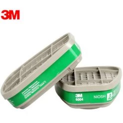 2 Pièces 3M 6004 Cartouche D'ammoniac Méthylamine Pour Masques Complets 6000 7000 Respirateurs Accessoires équipement De Protection Individuelle -3M Soldes Magasin 71187580 3