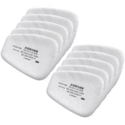 3M 5N11 10PCS Filtre Coton N95 Filtre à Particules Pour Masque à Gaz Respirateur Utilisation Avec Couvercle De Filtre 501 Et Cartouches Filtrantes De La Série 6000 10 3M 5N11 10PCS Filtre Coton N95 Filtre à Particules Pour Masque à Gaz Respirateur Utilisation Avec Couvercle De Filtre 501 Et Cartouches Filtrantes De La Série 6000 -3M Soldes Magasin 71187648 4