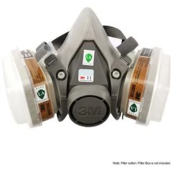 3M 6200 Masques Demi-masque Facial Respirateur Protection Du Visage Organique Masque Anti-poussière Anti Haze Peinture Pulvérisation -3M Soldes Magasin 71187683 4