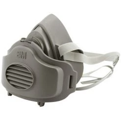 3M 3200 Masque Anti-poussière Respirateur Demi-visage Masque Anti-poussière Anti Construction Industrielle Poussière Brume Brouillard Sécurité Filtre à Gaz Couverture En Coton -3M Soldes Magasin 71699213 5