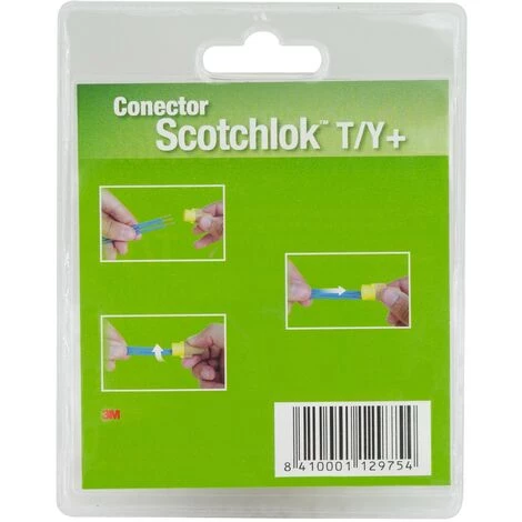 Connecteurs De Fils à Ressort Scotchlok™ T/Y 1-5mm² 3M™ (9 Un) 3M-7010233168-GS Gris - Gris 6 Connecteurs De Fils à Ressort Scotchlok™ T/Y 1-5mm² 3M™ (9 Un) 3M-7010233168-GS Gris - Gris – Image 4