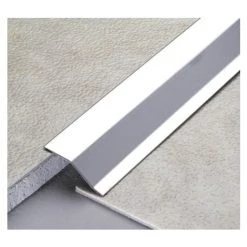 Seuil Adhésif Inox Rattrapage Niveau 10/15 3M BRICOLAGE - 0.93 M - 64.58.02