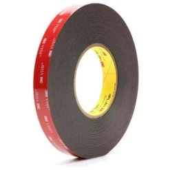 Adhésif Double Face 3M VHB 595F - 19 Mm X 11 M - Noir - Noir