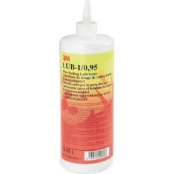 3M FE-5100-4559-7 - Lubrifiant LUB-I Pour Tirage De Fils Et Câbles 0.95L - Blanc
